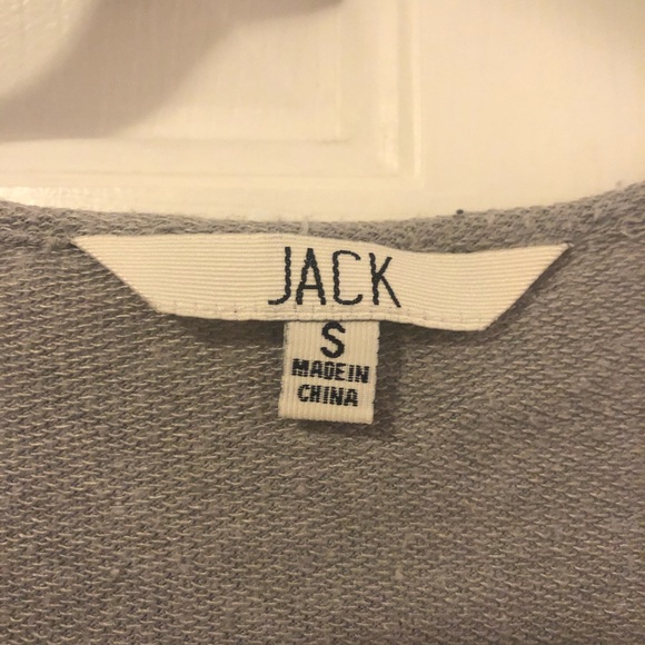 ✨ 3 for $25✨ Gray tank top with crochet detailing - Picture 2 of 3